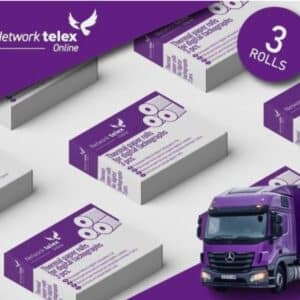 Digital Tachograph Rolls (3 rolls) Tachograph Rolls by Network telex